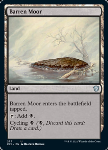 Barren Moor [Commander 2021] Magic: The Gathering