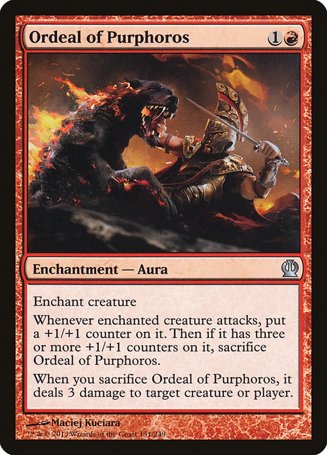 Ordeal of Purphoros [Theros] Magic: The Gathering