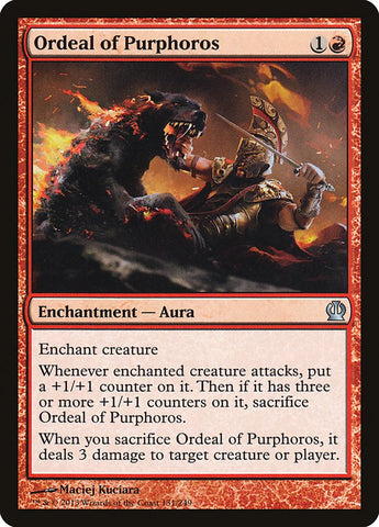 Ordeal of Purphoros [Theros] Magic: The Gathering