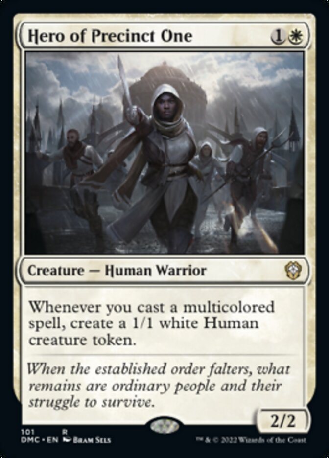 Hero of Precinct One [Dominaria United Commander] Magic: The Gathering
