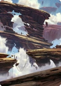 Boulderloft Pathway Art Card [Zendikar Rising Art Series] Magic: The Gathering