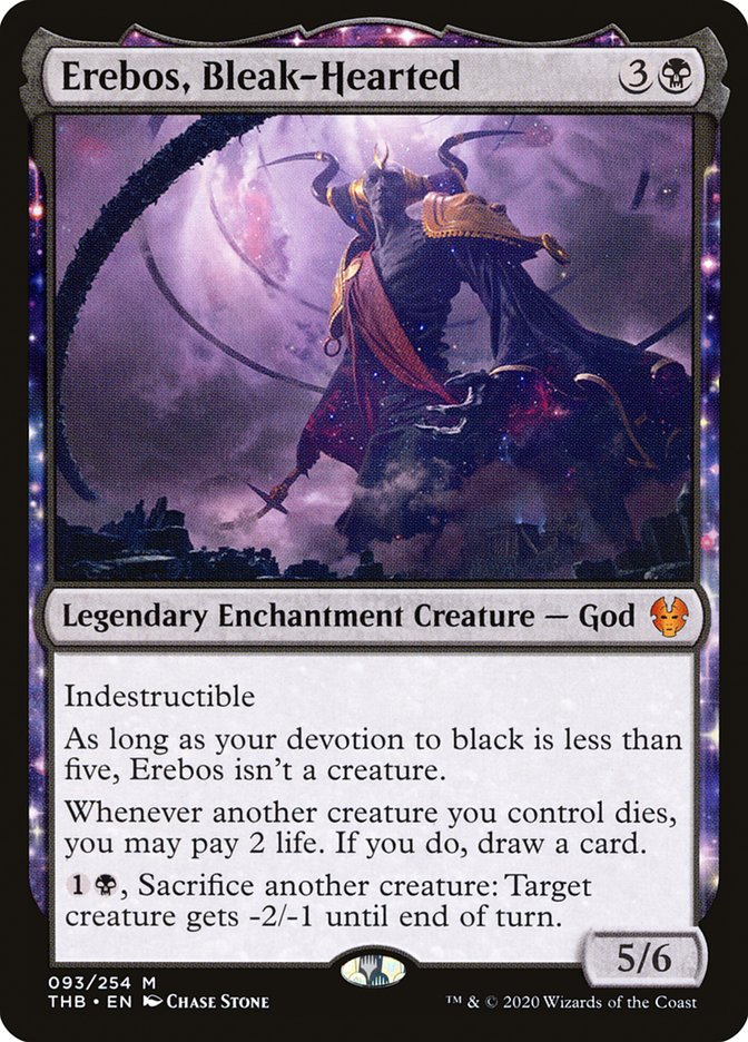 Erebos, Bleak-Hearted [Theros Beyond Death] Magic: The Gathering