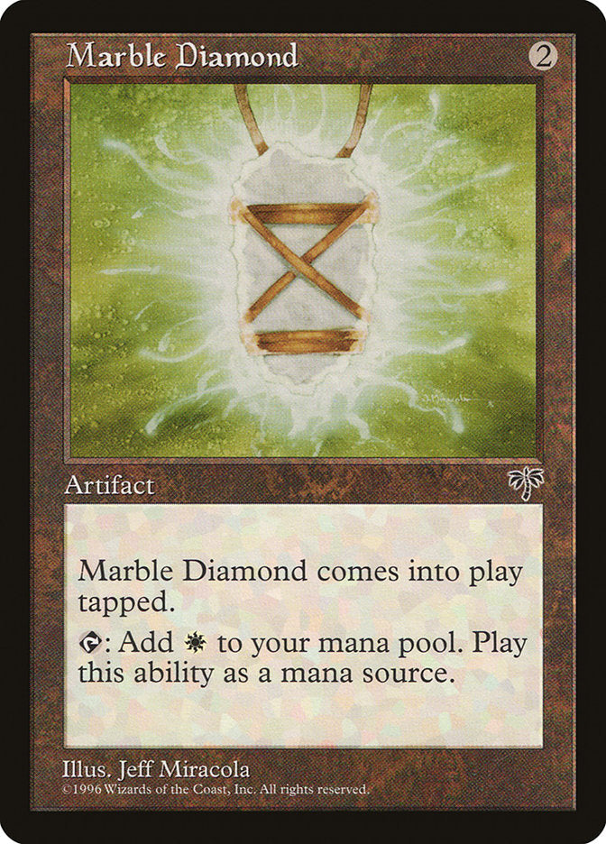 Marble Diamond [Mirage] Magic: The Gathering