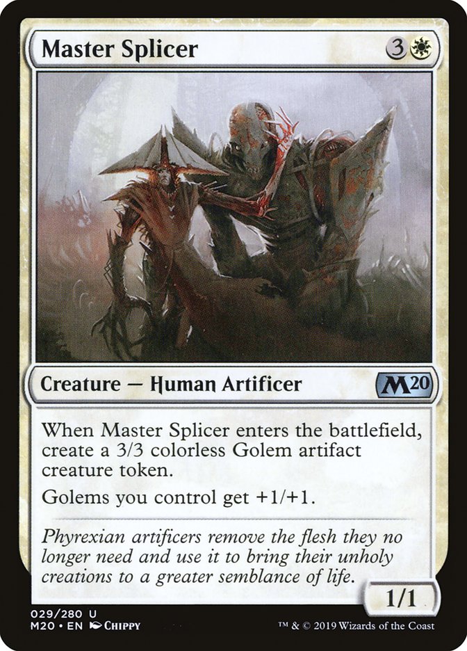 Master Splicer [Core Set 2020] Magic: The Gathering