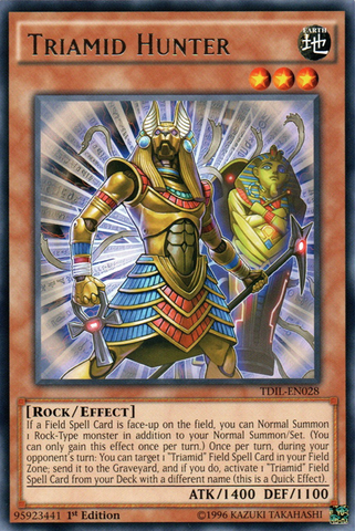Triamid Hunter [TDIL-EN028] Rare Yu-Gi-Oh!