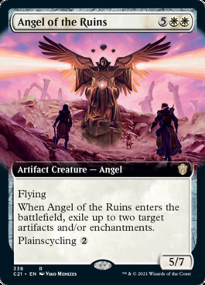 Angel of the Ruins (Extended Art) [Commander 2021] Magic: The Gathering