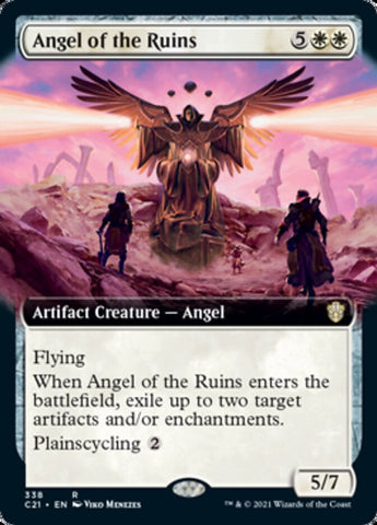 Angel of the Ruins (Extended Art) [Commander 2021] Magic: The Gathering