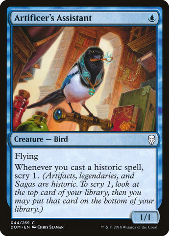 Artificer's Assistant [Dominaria] Magic: The Gathering
