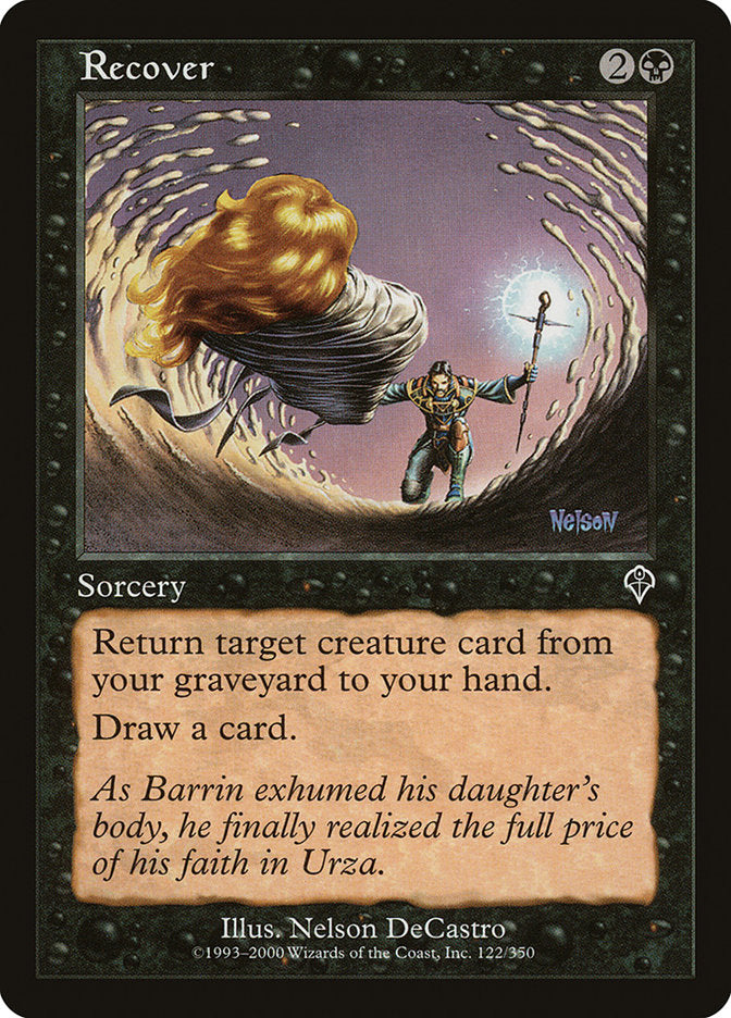 Recover [Invasion] Magic: The Gathering