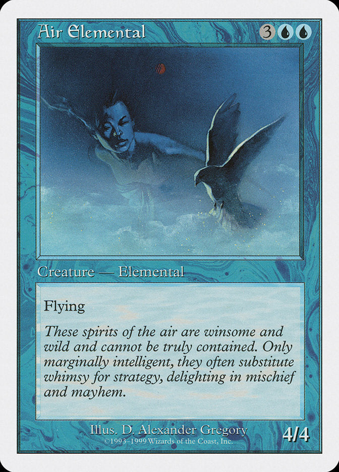 Air Elemental [Battle Royale] Magic: The Gathering