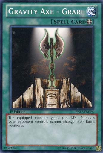 Gravity Axe - Grarl [YS12-EN026] Common Yu-Gi-Oh!