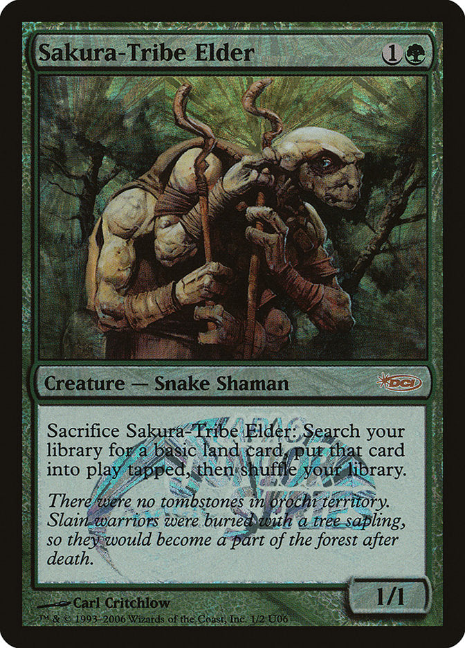 Sakura-Tribe Elder [Junior APAC Series] Magic: The Gathering