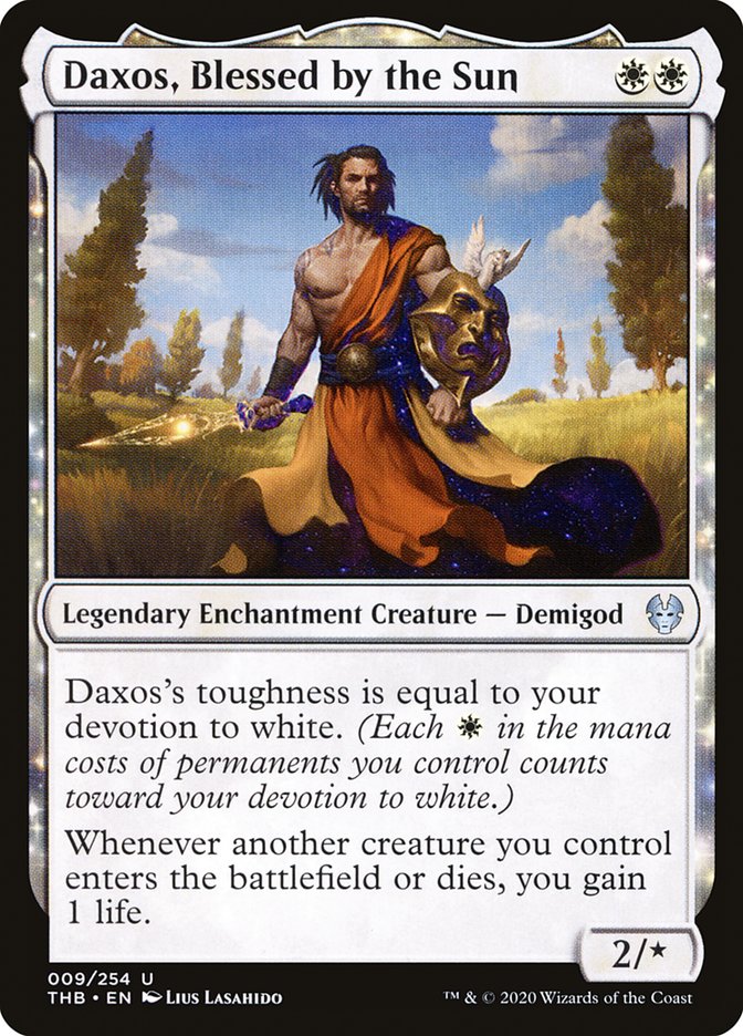 Daxos, Blessed by the Sun [Theros Beyond Death] Magic: The Gathering