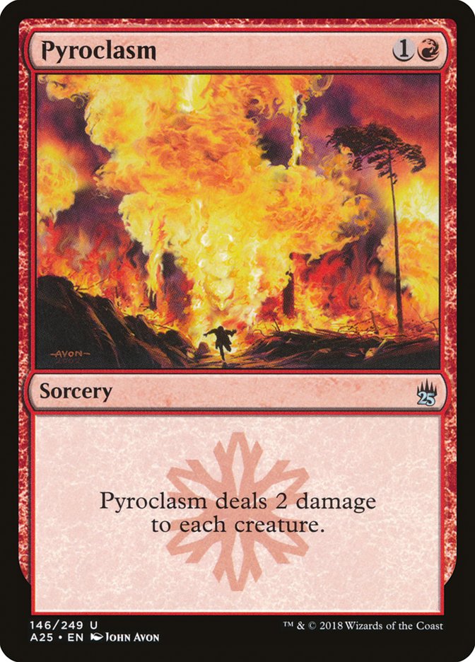 Pyroclasm [Masters 25] Magic: The Gathering