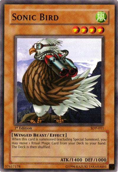Sonic Bird [SDP-011] Common Yu-Gi-Oh!