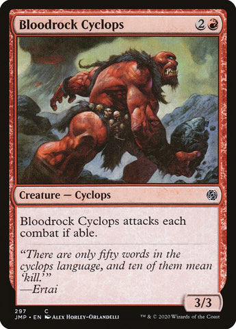 Bloodrock Cyclops [Jumpstart] Magic: The Gathering