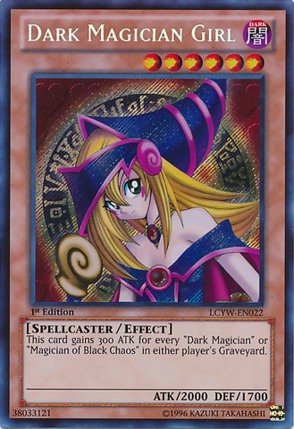 Dark Magician Girl [LCYW-EN022] Secret Rare Yu-Gi-Oh!