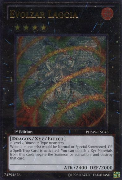 Evolzar Laggia [PHSW-EN043] Ultimate Rare Yu-Gi-Oh!