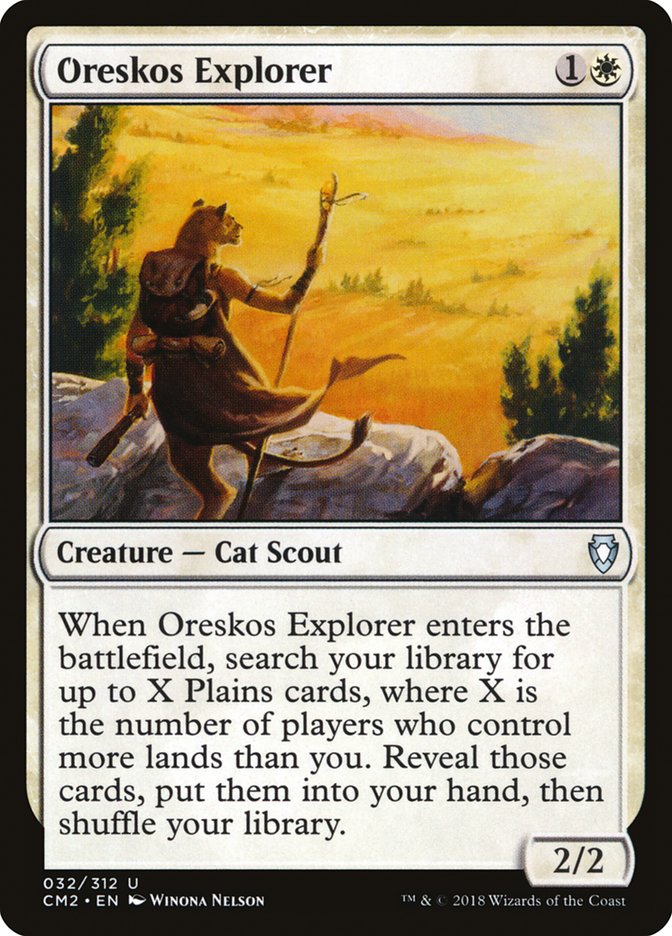Oreskos Explorer [Commander Anthology Volume II] Magic: The Gathering