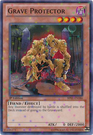 Grave Protector [BP01-EN186] Starfoil Rare Yu-Gi-Oh!