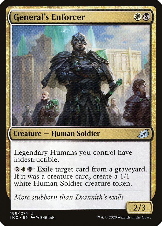 General's Enforcer [Ikoria: Lair of Behemoths] Magic: The Gathering