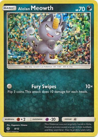 Alolan Meowth (8/12) [McDonald's Promos: 2017 Collection] Pokémon