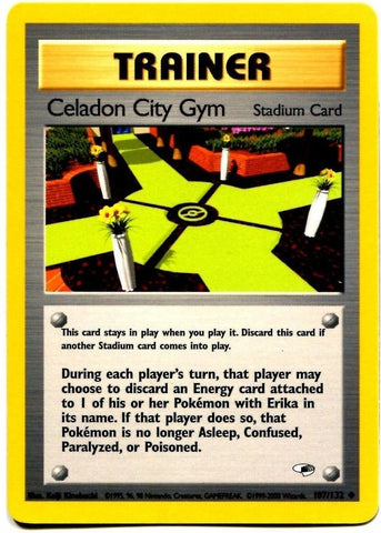 Celadon City Gym (107/132) [Gym Heroes Unlimited] Pokémon