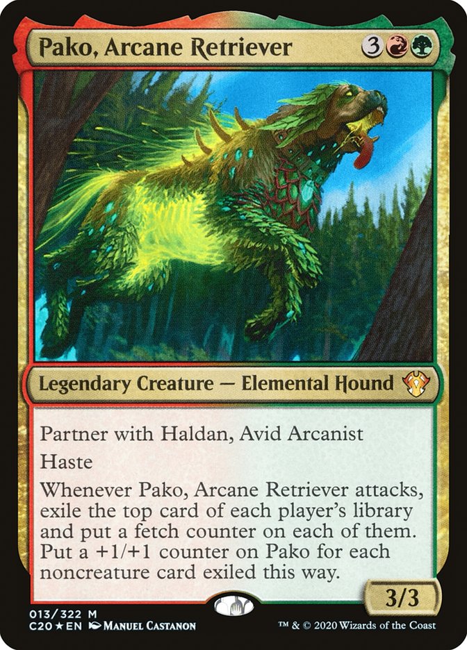 Pako, Arcane Retriever [Commander 2020] Magic: The Gathering
