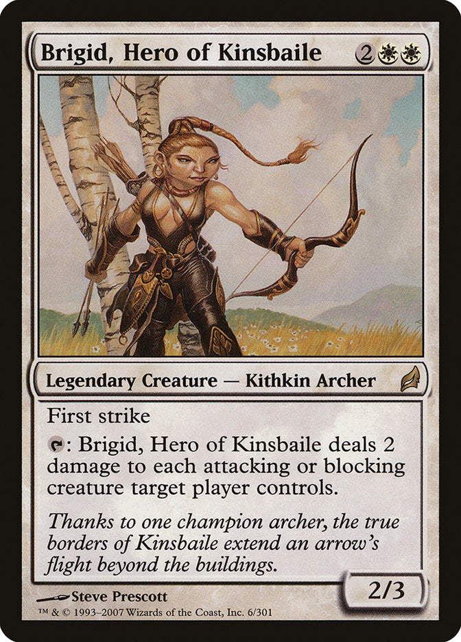 Brigid, Hero of Kinsbaile [Lorwyn] Magic: The Gathering