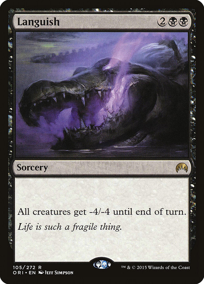 Languish [Magic Origins] Magic: The Gathering