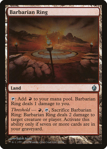 Barbarian Ring [Premium Deck Series: Fire and Lightning] Magic: The Gathering