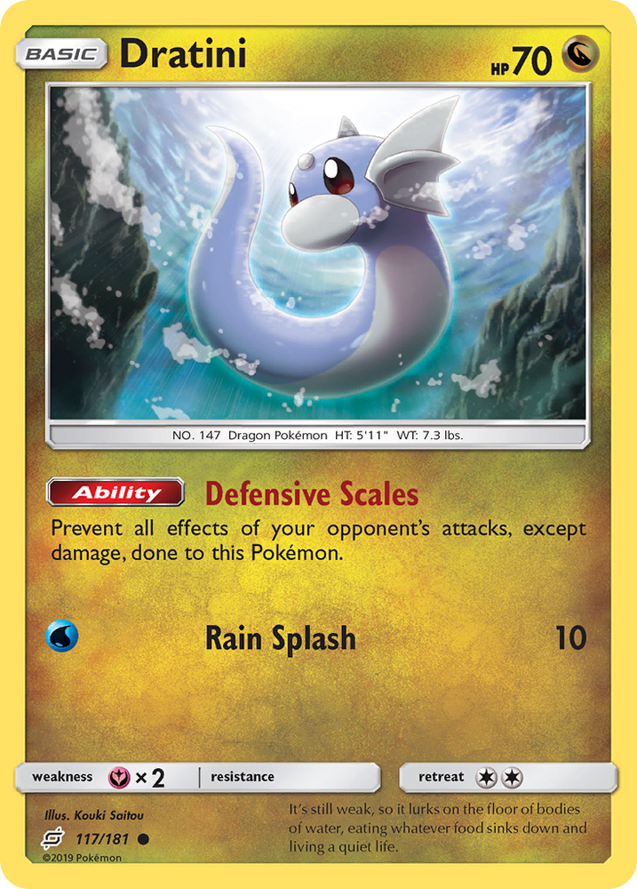 Dratini (117/181) [Sun & Moon: Team Up] Pokémon