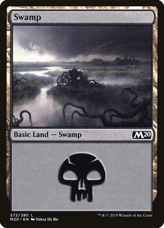 Swamp (272) [Core Set 2020] Magic: The Gathering
