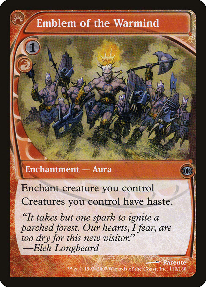 Emblem of the Warmind [Future Sight] Magic: The Gathering