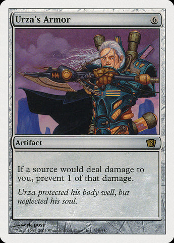 Urza's Armor [Eighth Edition] Magic: The Gathering