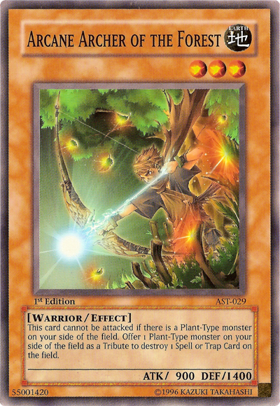 Arcane Archer of the Forest [AST-029] Common Yu-Gi-Oh!