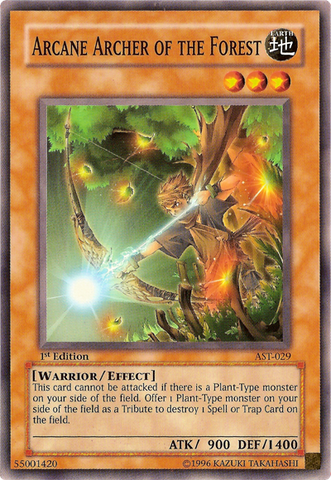 Arcane Archer of the Forest [AST-029] Common Yu-Gi-Oh!