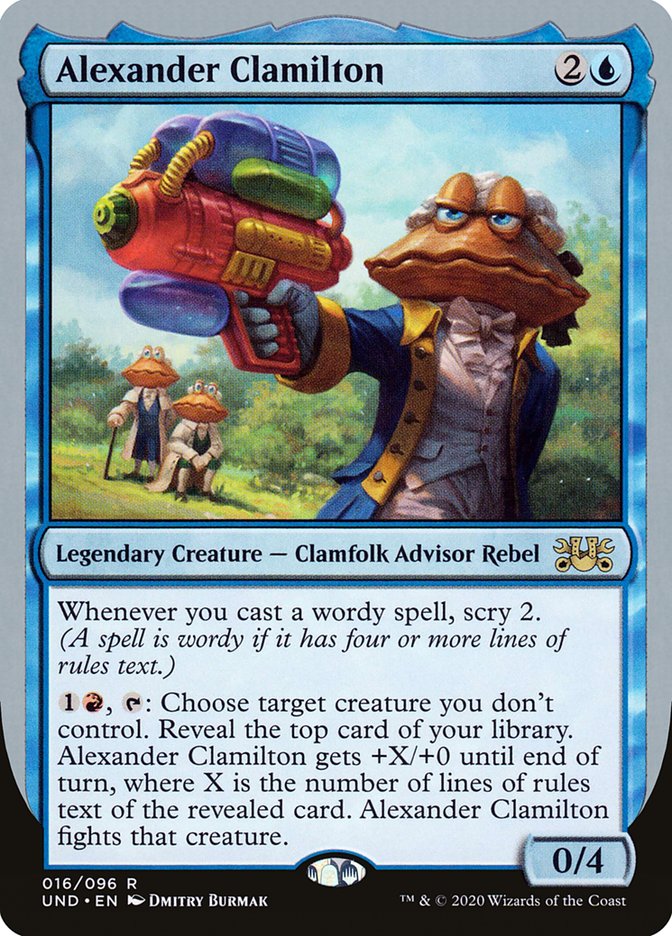 Alexander Clamilton [Unsanctioned] Magic: The Gathering