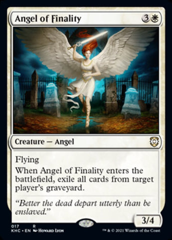 Angel of Finality [Kaldheim Commander] Magic: The Gathering