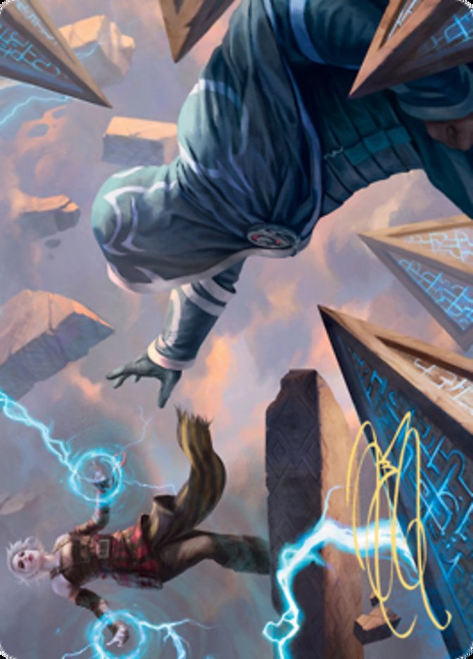 Nahiri's Binding // Nahiri's Binding Art Card [Zendikar Rising Art Series] Magic: The Gathering