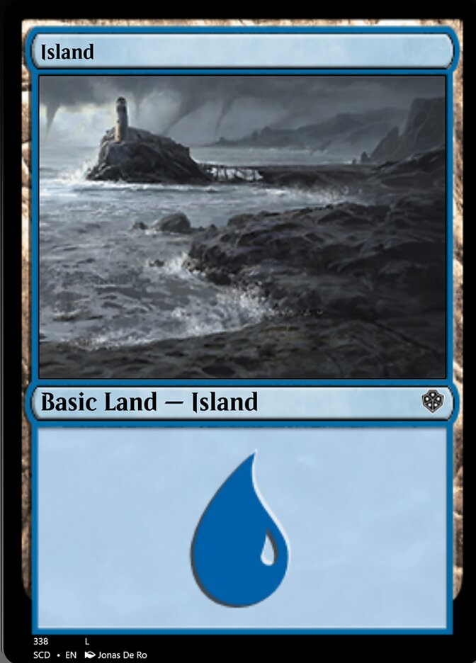 Island (338) [Starter Commander Decks] Magic: The Gathering