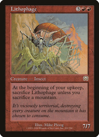 Lithophage [Mercadian Masques] Magic: The Gathering