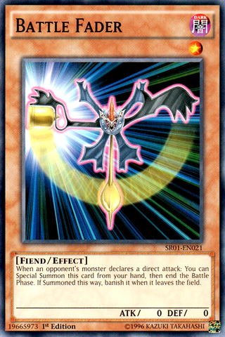 Battle Fader [SR01-EN021] Common Yu-Gi-Oh!