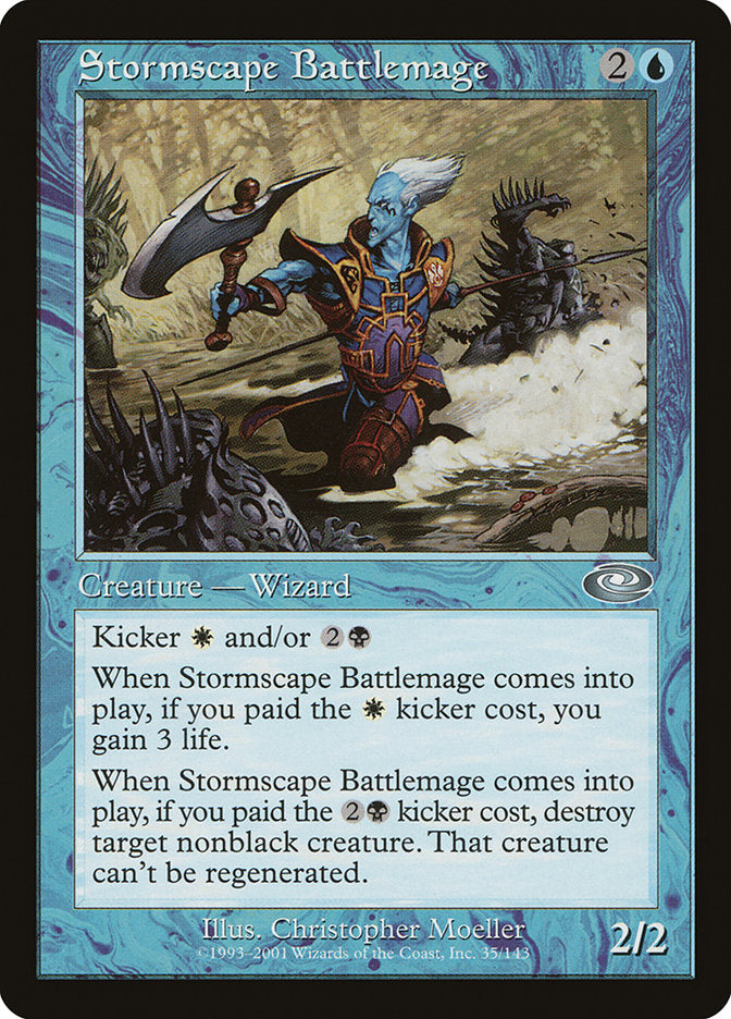 Stormscape Battlemage [Planeshift] Magic: The Gathering