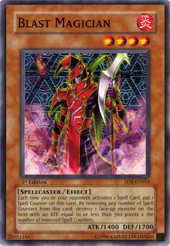 Blast Magician [SD6-EN014] Common Yu-Gi-Oh!