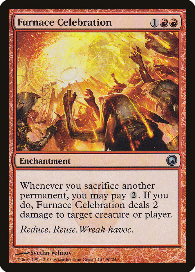Furnace Celebration [Scars of Mirrodin] Magic: The Gathering