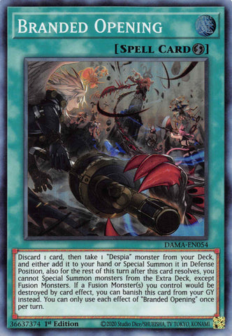 Branded Opening [DAMA-EN054] Super Rare Yu-Gi-Oh!