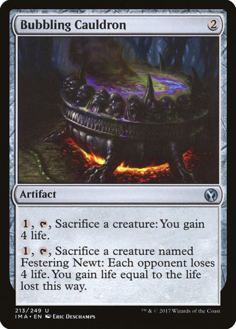 Bubbling Cauldron [Iconic Masters] Magic: The Gathering