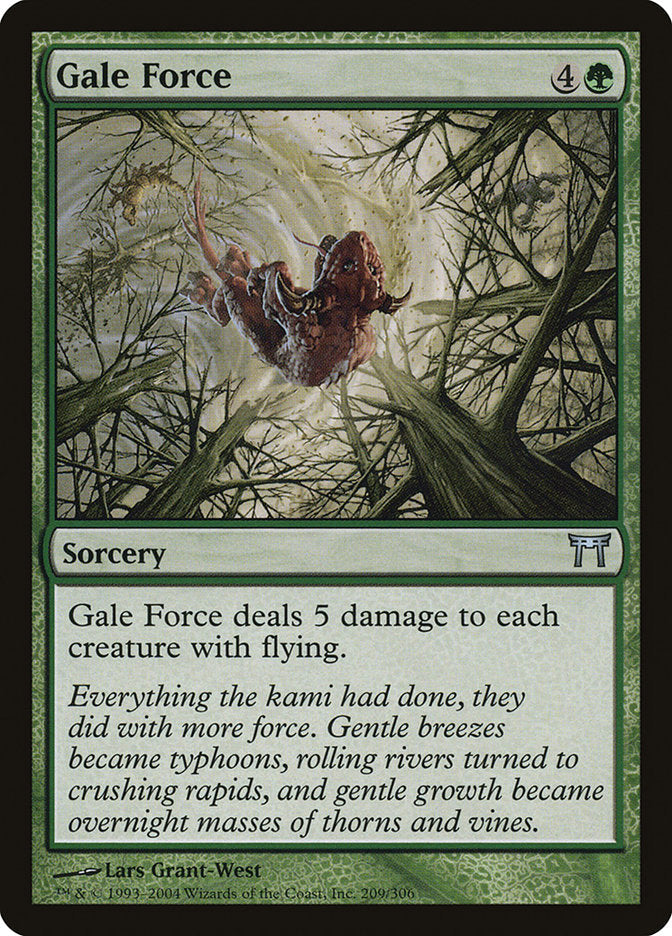 Gale Force [Champions of Kamigawa] Magic: The Gathering