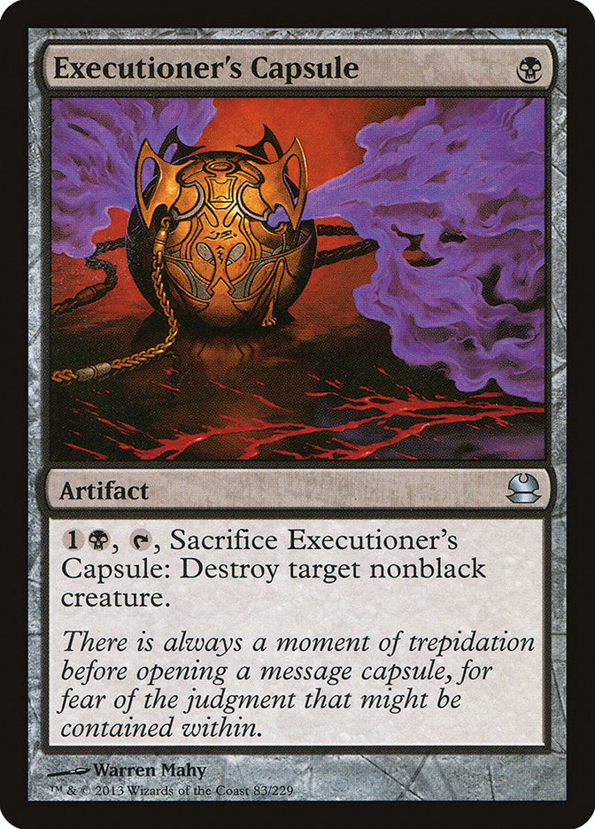 Executioner's Capsule [Modern Masters] Magic: The Gathering